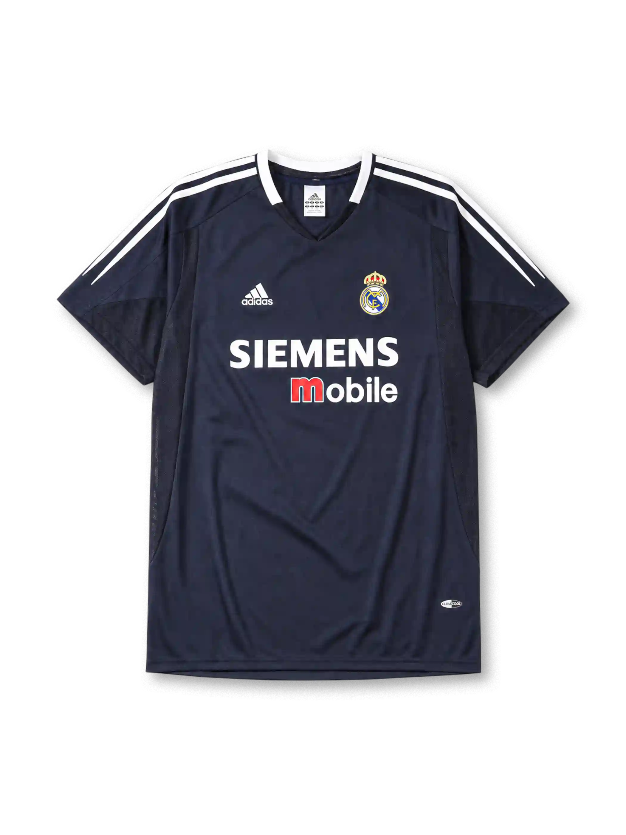 2004-05 レアル・マドリード アウェイジャージ adidas Siemens Mobile サッカーユニフォーム