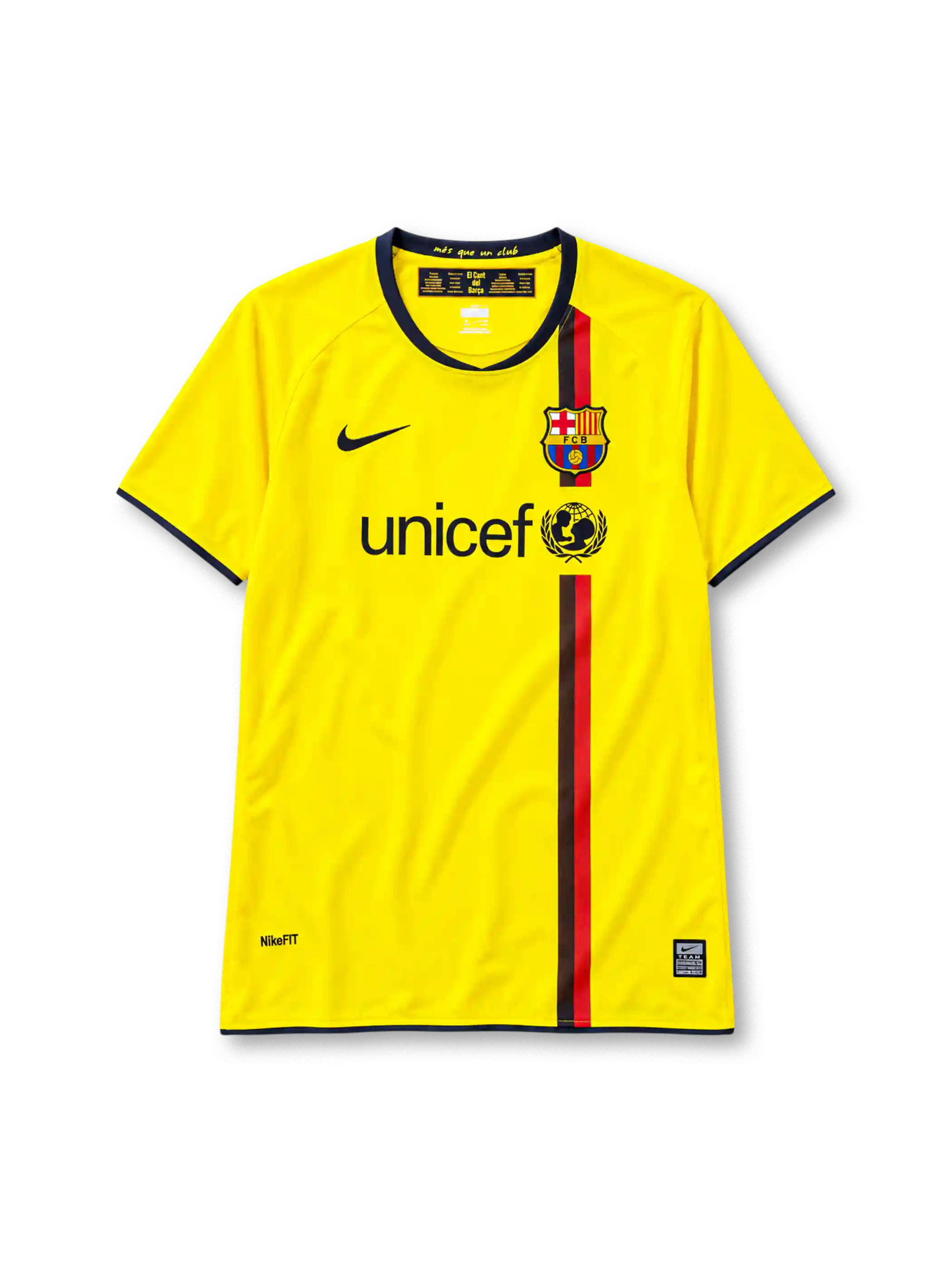 2008-09 バルセロナ アウェイジャージ Nike UNICEF サッカーユニフォーム