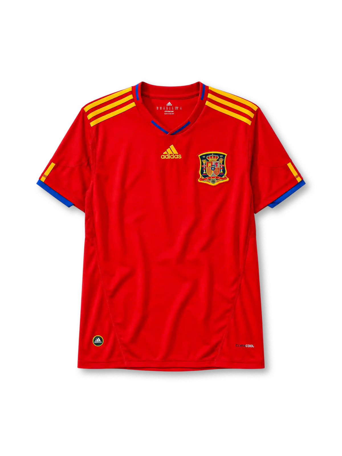 2010 スペイン代表 ホームジャージ adidas サッカーユニフォーム