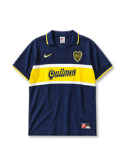 1996-97 ボカ・ジュニアーズ ホームジャージ Nike Quilmes サッカーユニフォーム