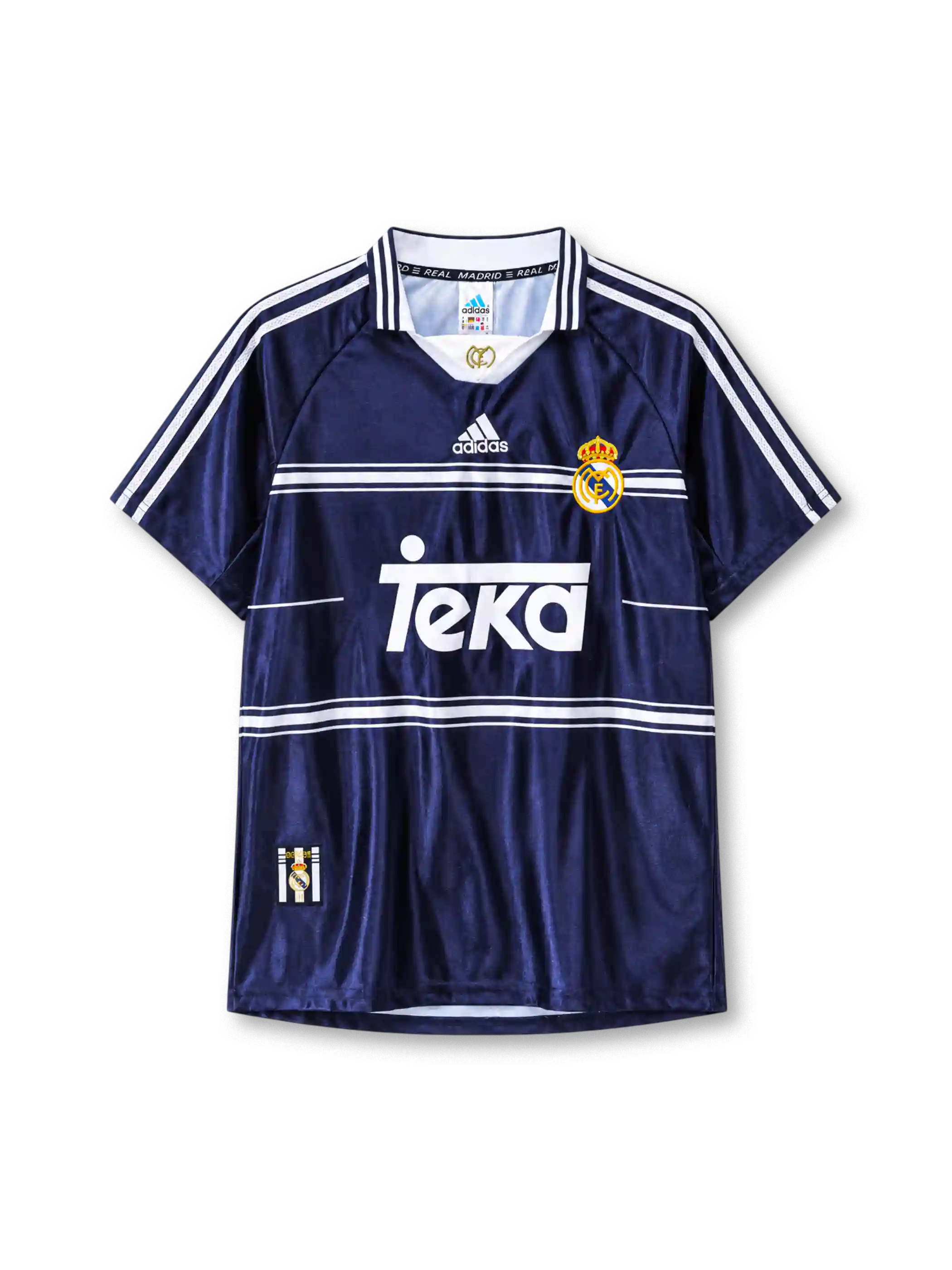 1998-99 レアル・マドリード アウェイジャージ adidas Teka サッカーユニフォーム