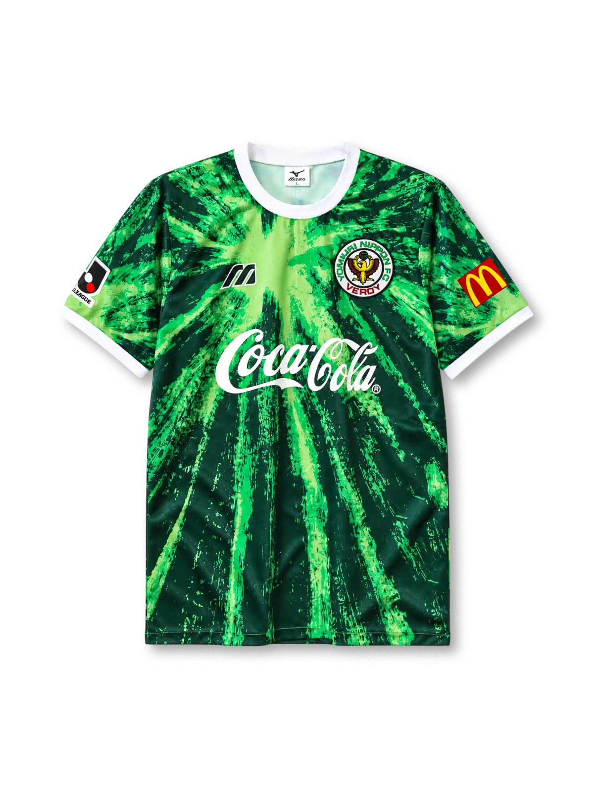 1994 ヴェルディ川崎 ホームジャージ Mizuno Coca-Cola サッカーユニフォーム