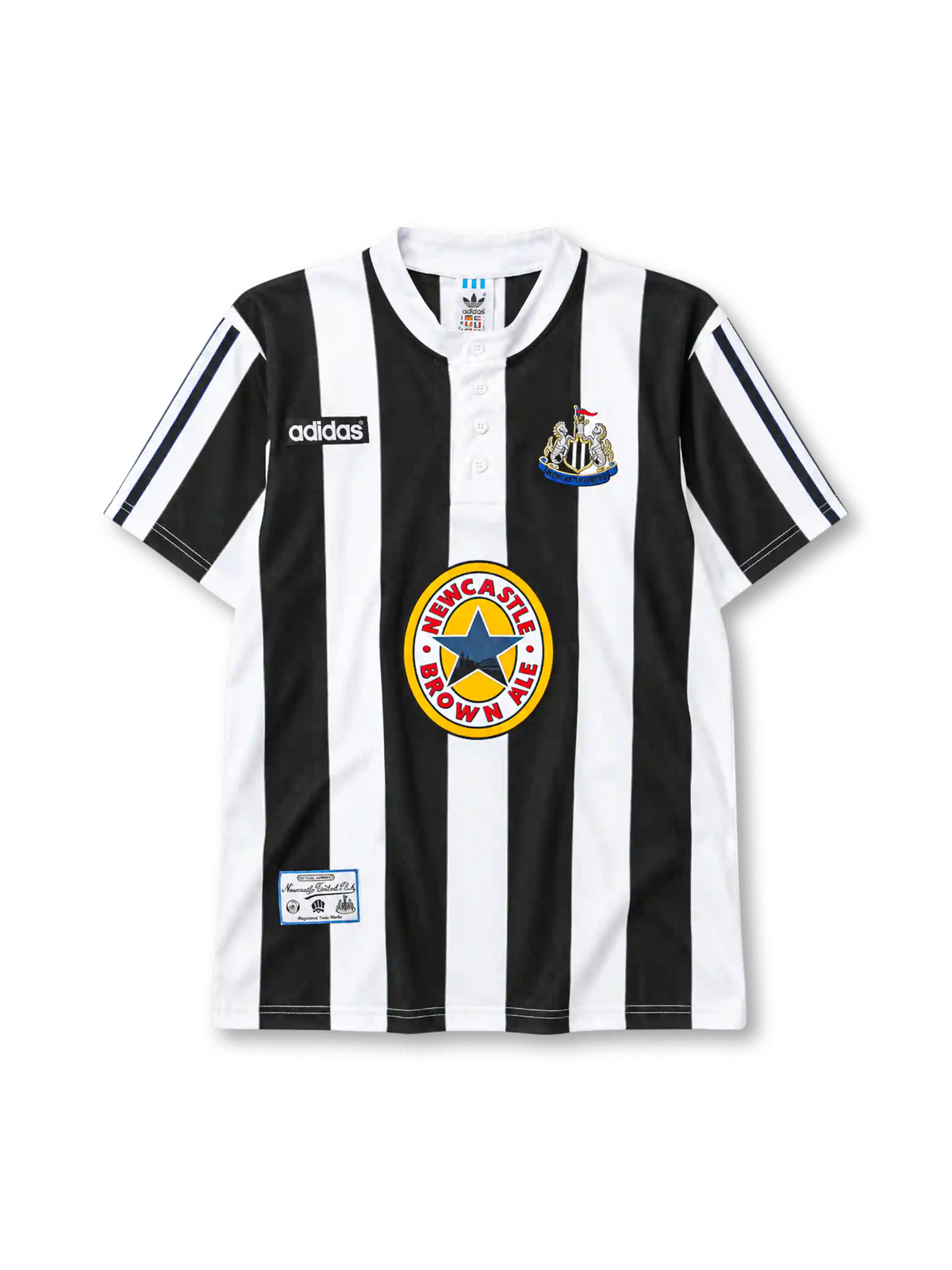 ニューカッスル・ユナイテッド 1995/97シーズン ホームジャージ adidas Newcastle Brown Ale
