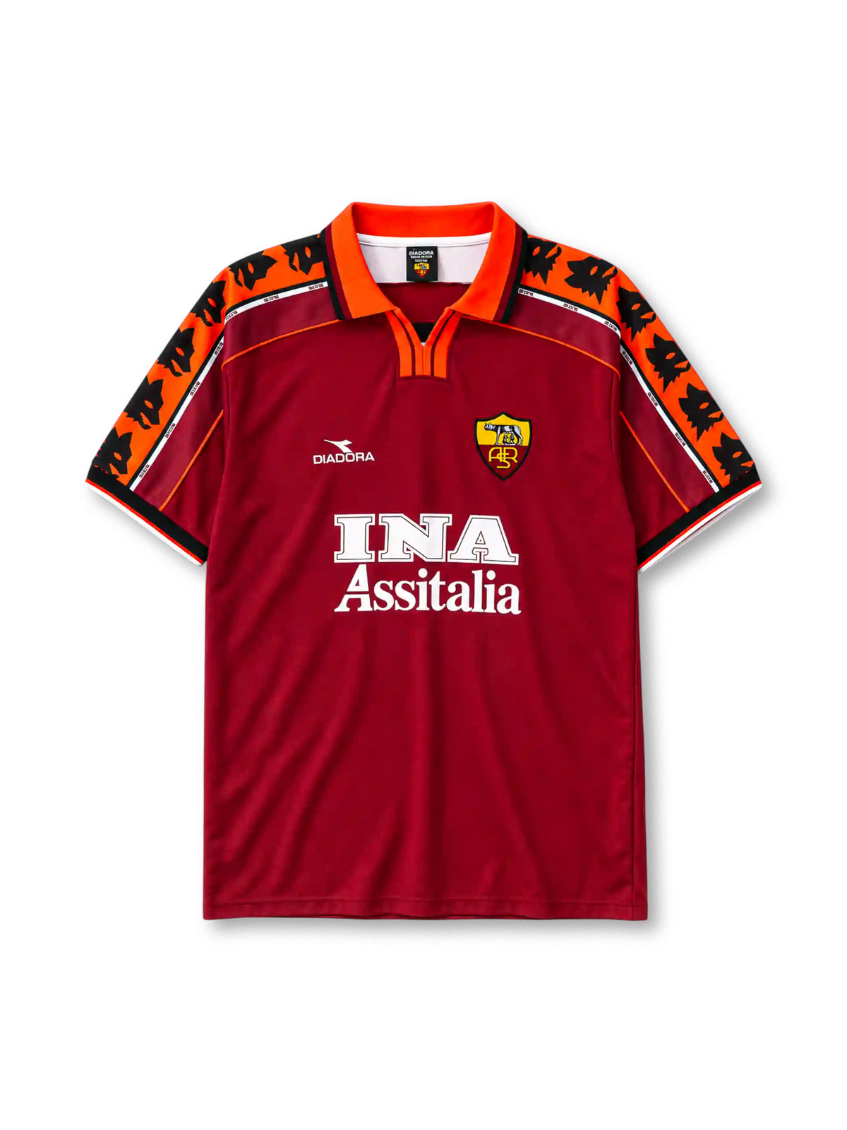 ASローマ 1998/99シーズン ホームジャージ Diadora INA Assitalia