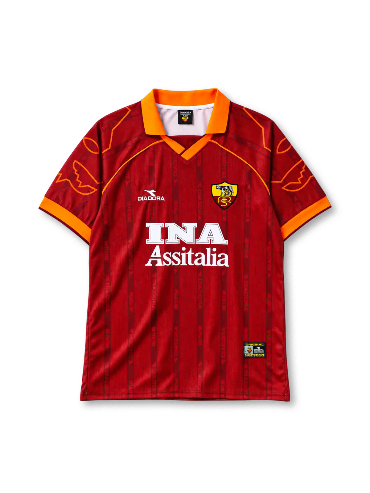 ASローマ 1999/2000シーズン ホームジャージ Diadora INA Assitalia