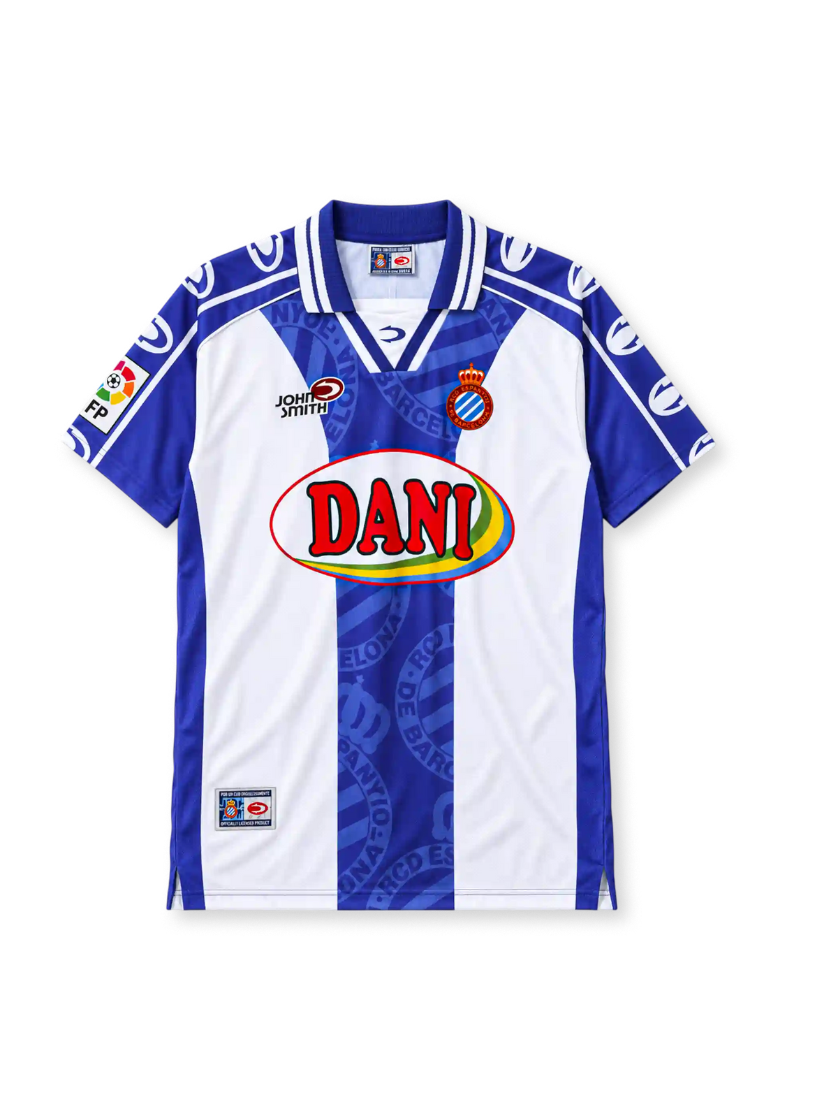 RCDエスパニョール 1999/2000シーズン ホームジャージ John Smith DANI