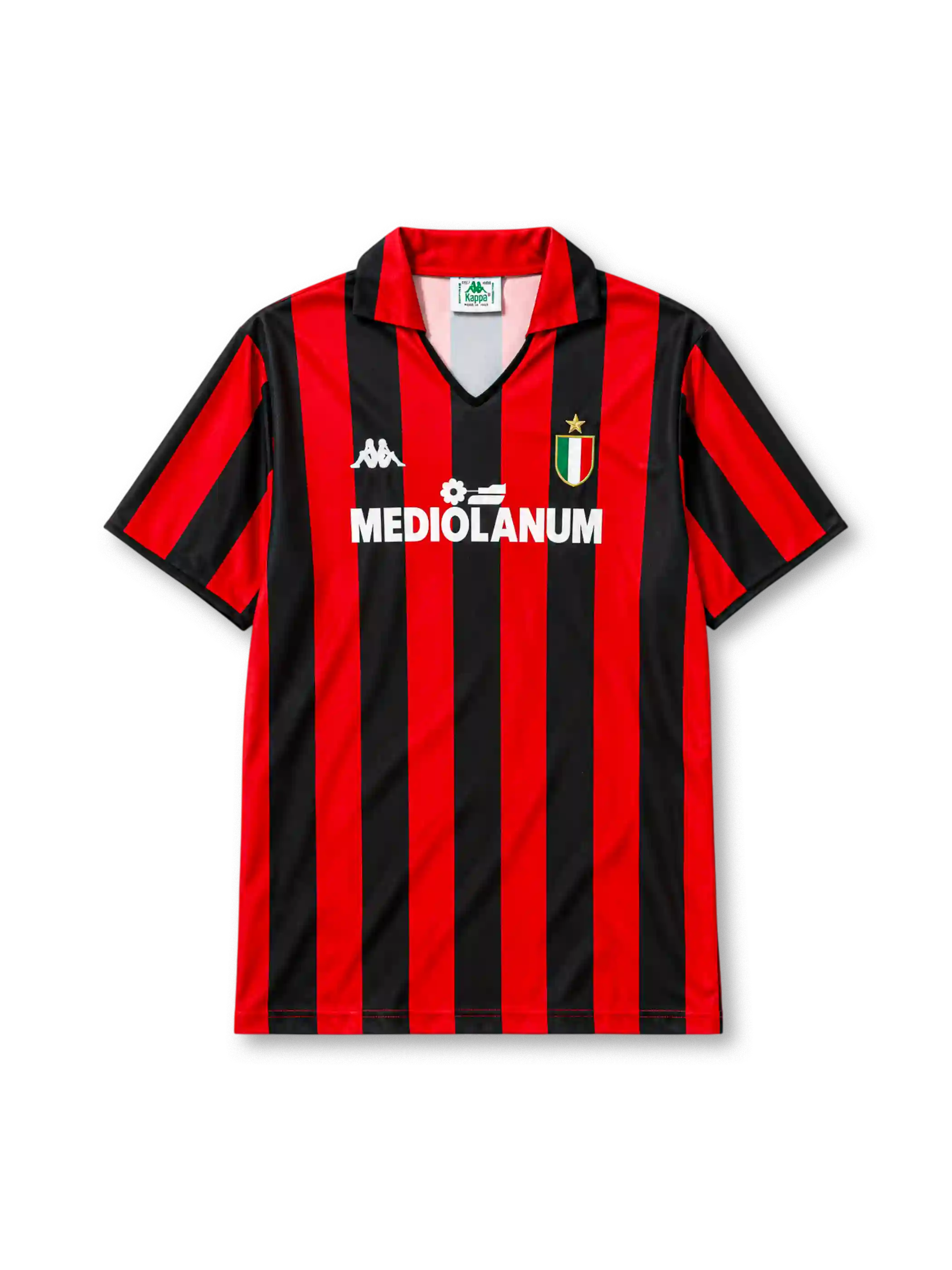 ACミラン 1988/89シーズン ホームジャージ Kappa Mediolanum