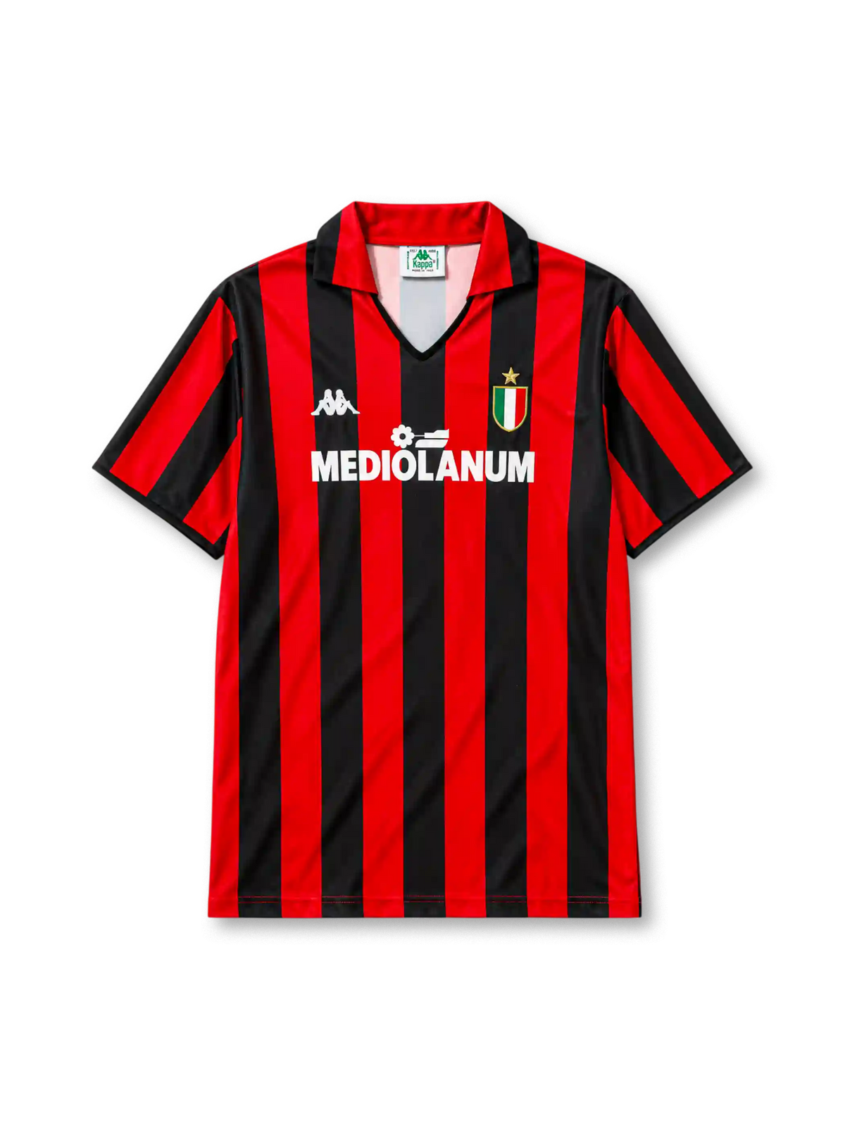 ACミラン 1988/89シーズン ホームジャージ Kappa Mediolanum
