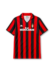 ACミラン 1988/89シーズン ホームジャージ Kappa Mediolanum