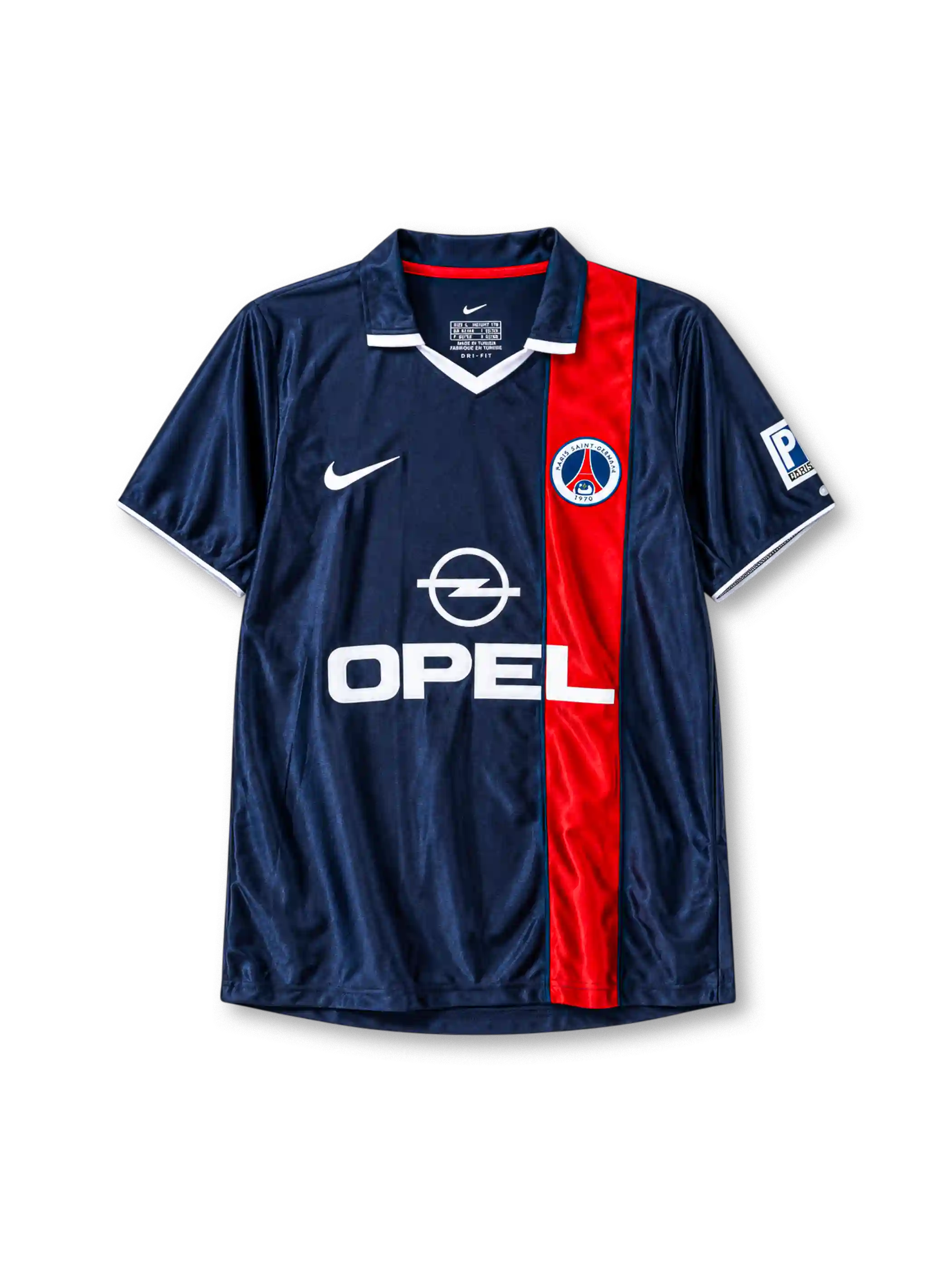 パリ・サンジェルマン 2001/02シーズン ホームジャージ Nike Opel