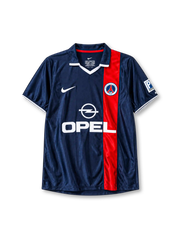 パリ・サンジェルマン 2001/02シーズン ホームジャージ Nike Opel