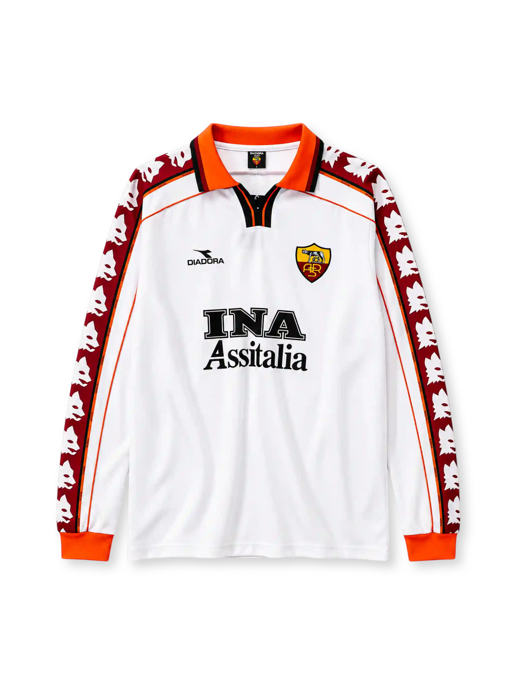 ASローマ 1998/99シーズン アウェイジャージ 長袖 Diadora INA Assitalia