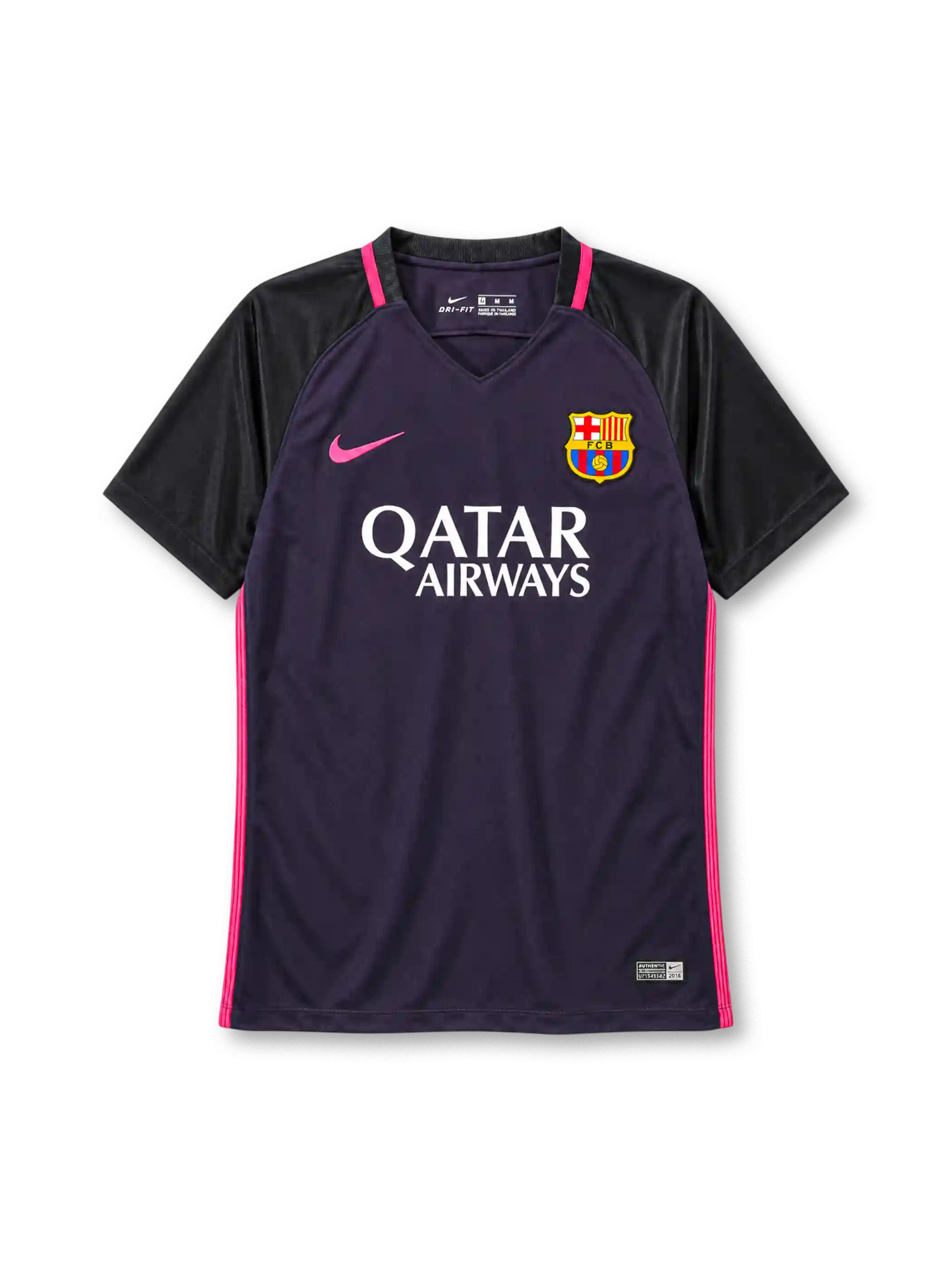 FCバルセロナ 2016/17シーズン アウェイジャージ Nike Qatar Airways