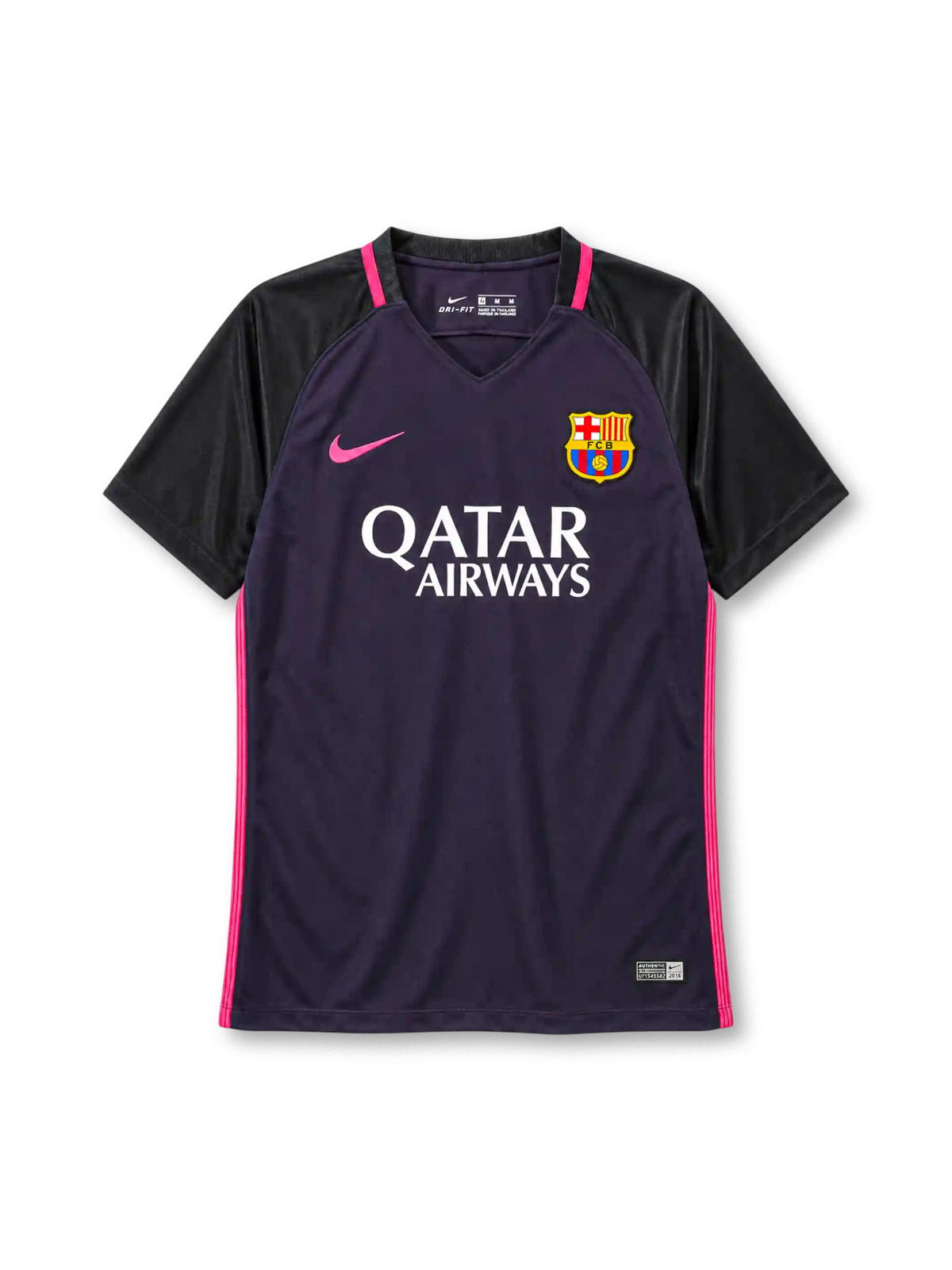 FCバルセロナ 2016/17シーズン アウェイジャージ Nike Qatar Airways