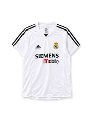レアル・マドリード 2004/05シーズン ホームジャージ adidas Siemens Mobile