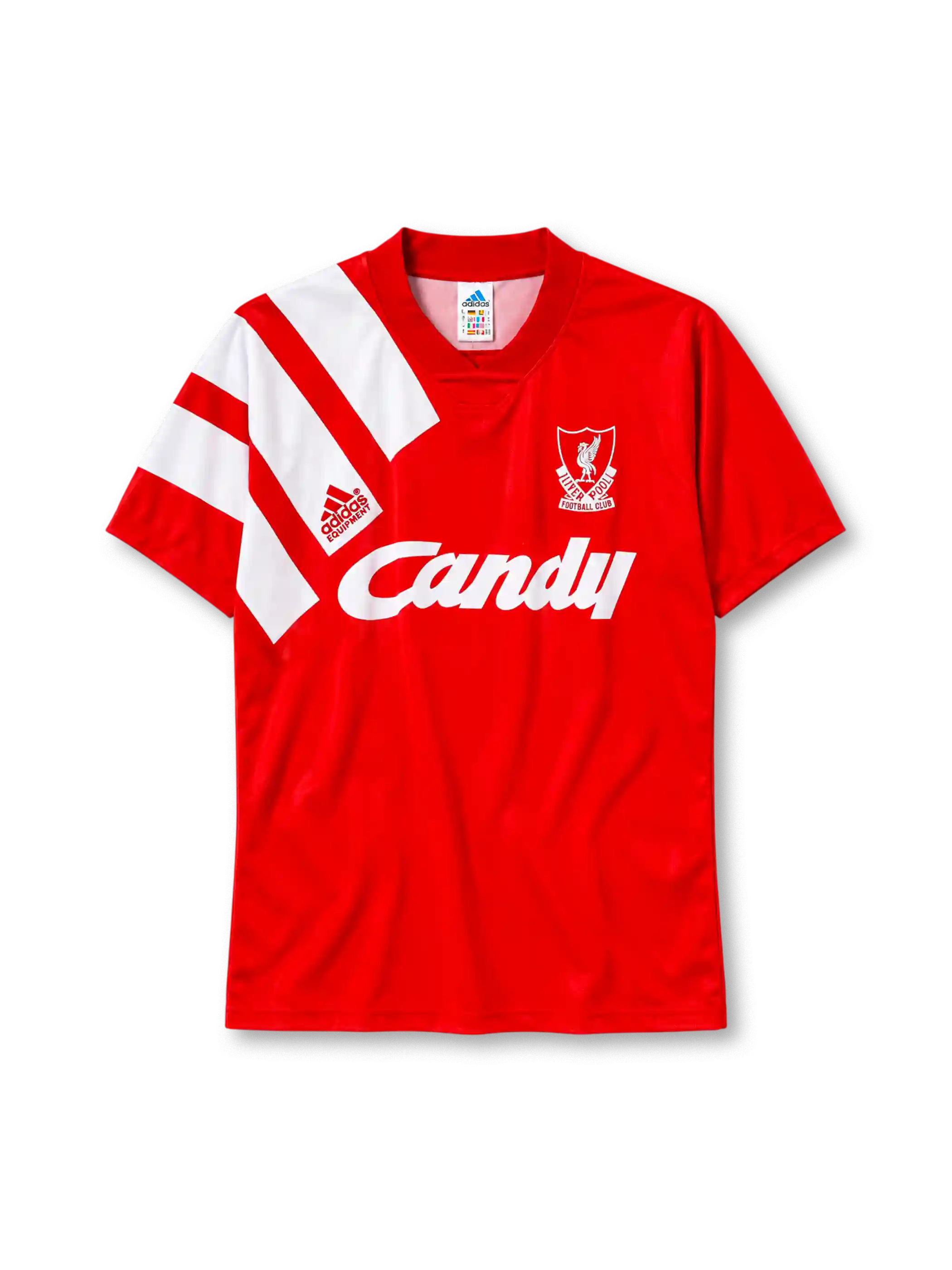リヴァプール 1991/92シーズン ホームジャージ adidas Candy