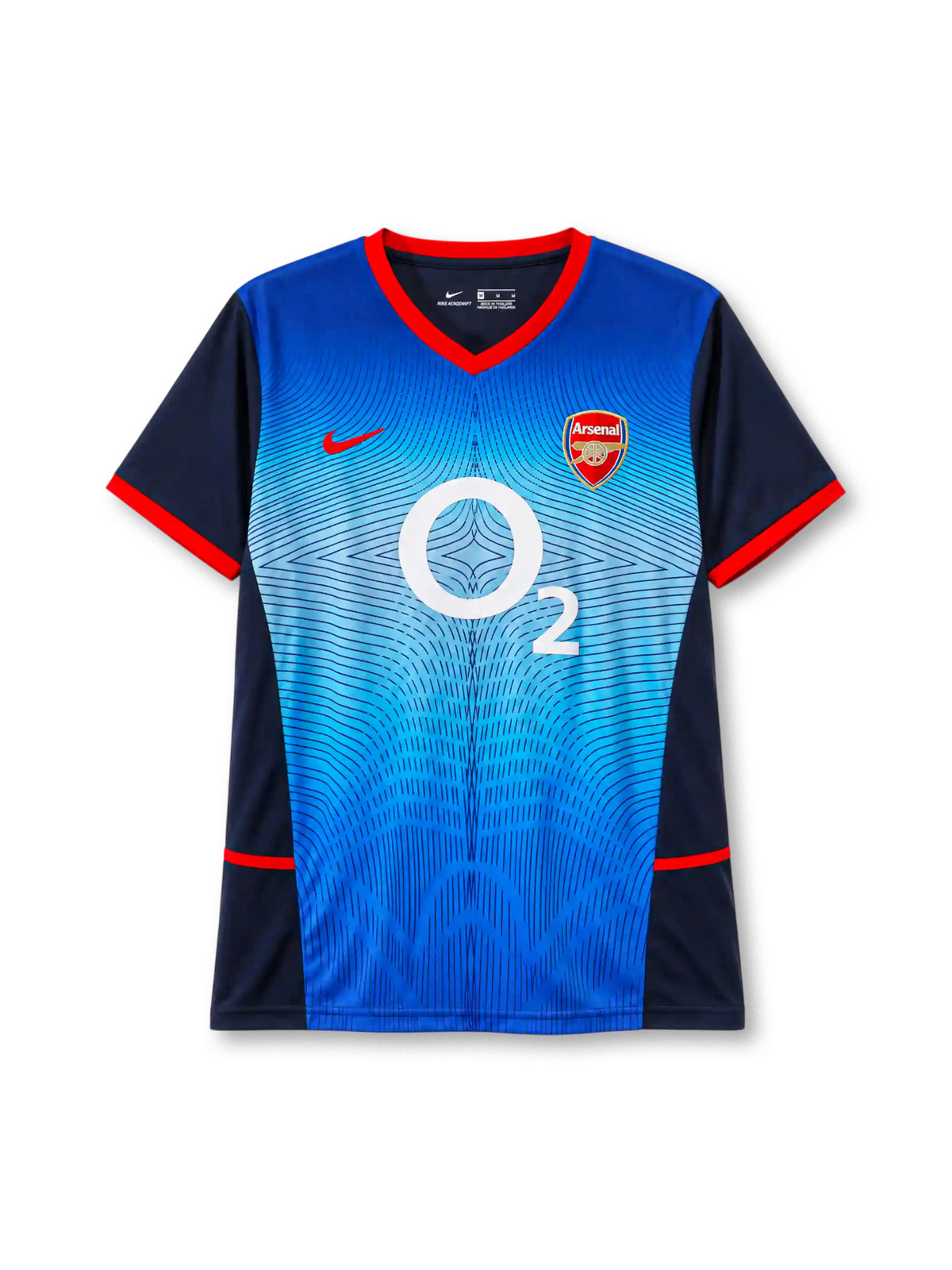 2002-04 アーセナル アウェイジャージ Nike O2 サッカーユニフォーム