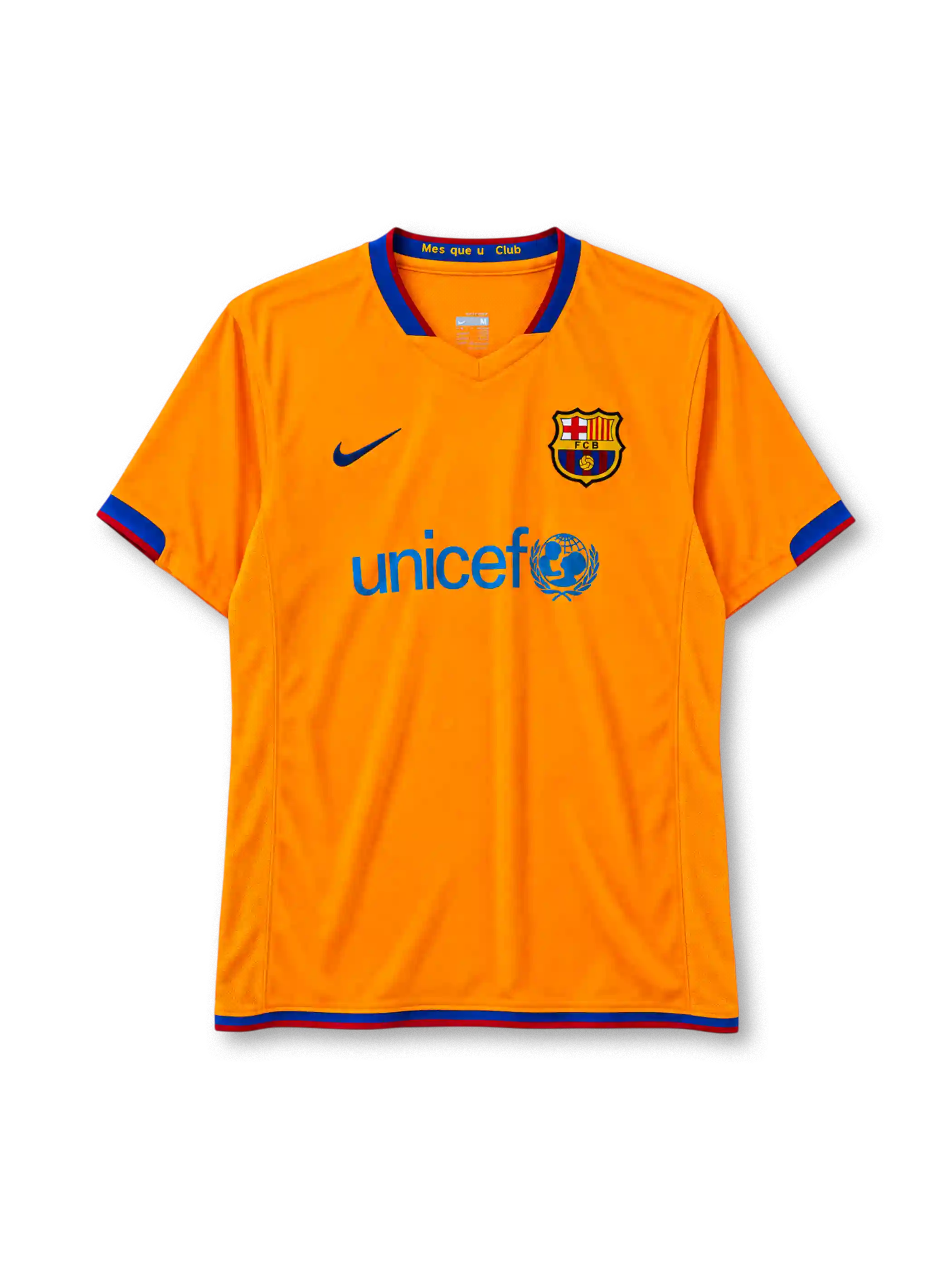 2006-07 バルセロナ アウェイジャージ Nike UNICEF サッカーユニフォーム