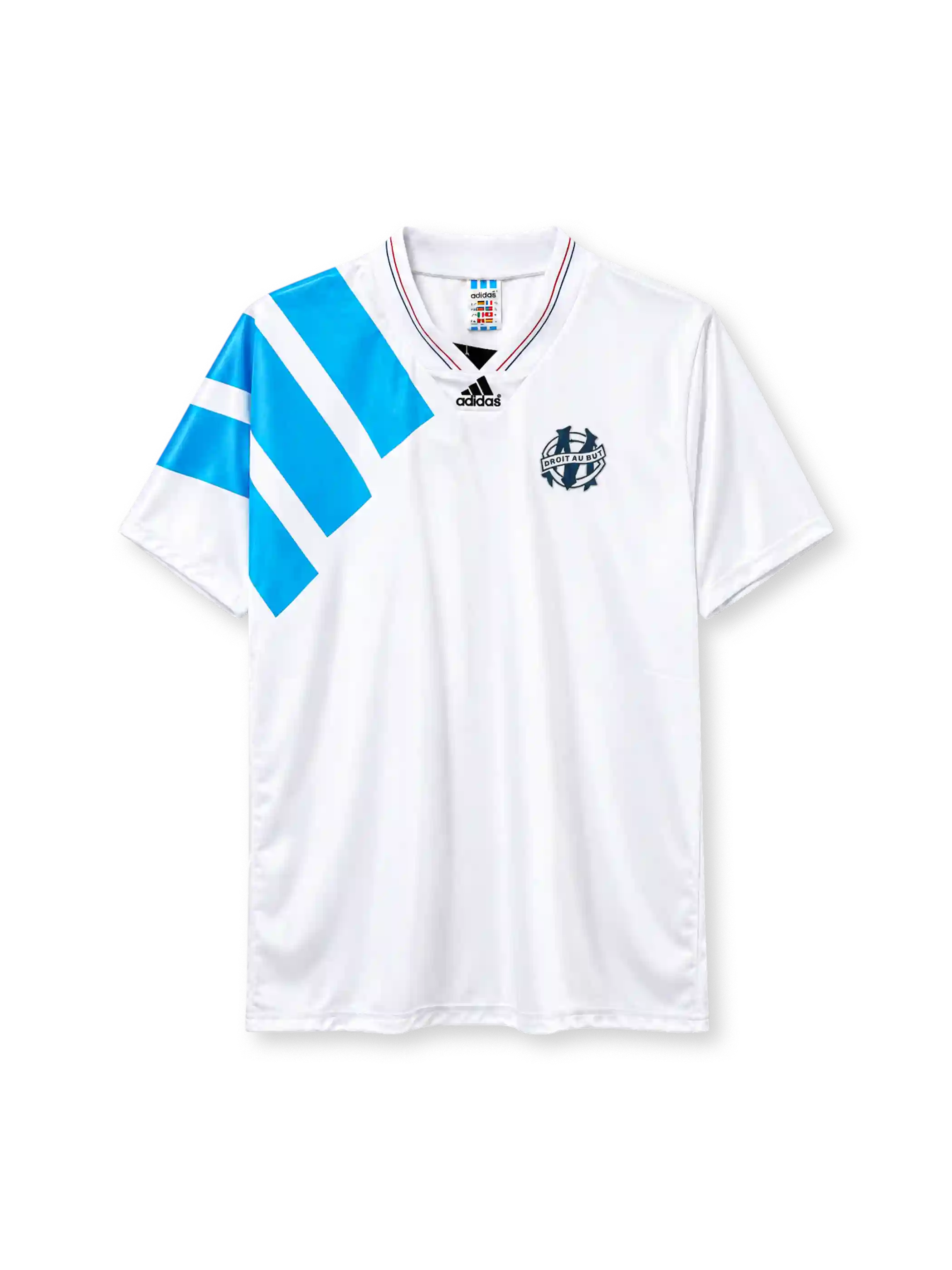 1992-93 マルセイユ ホームジャージ adidas サッカーユニフォーム