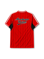 2025-26 マンチェスター・ユナイテッド ベースボールジャージ adidas サッカーユニフォーム