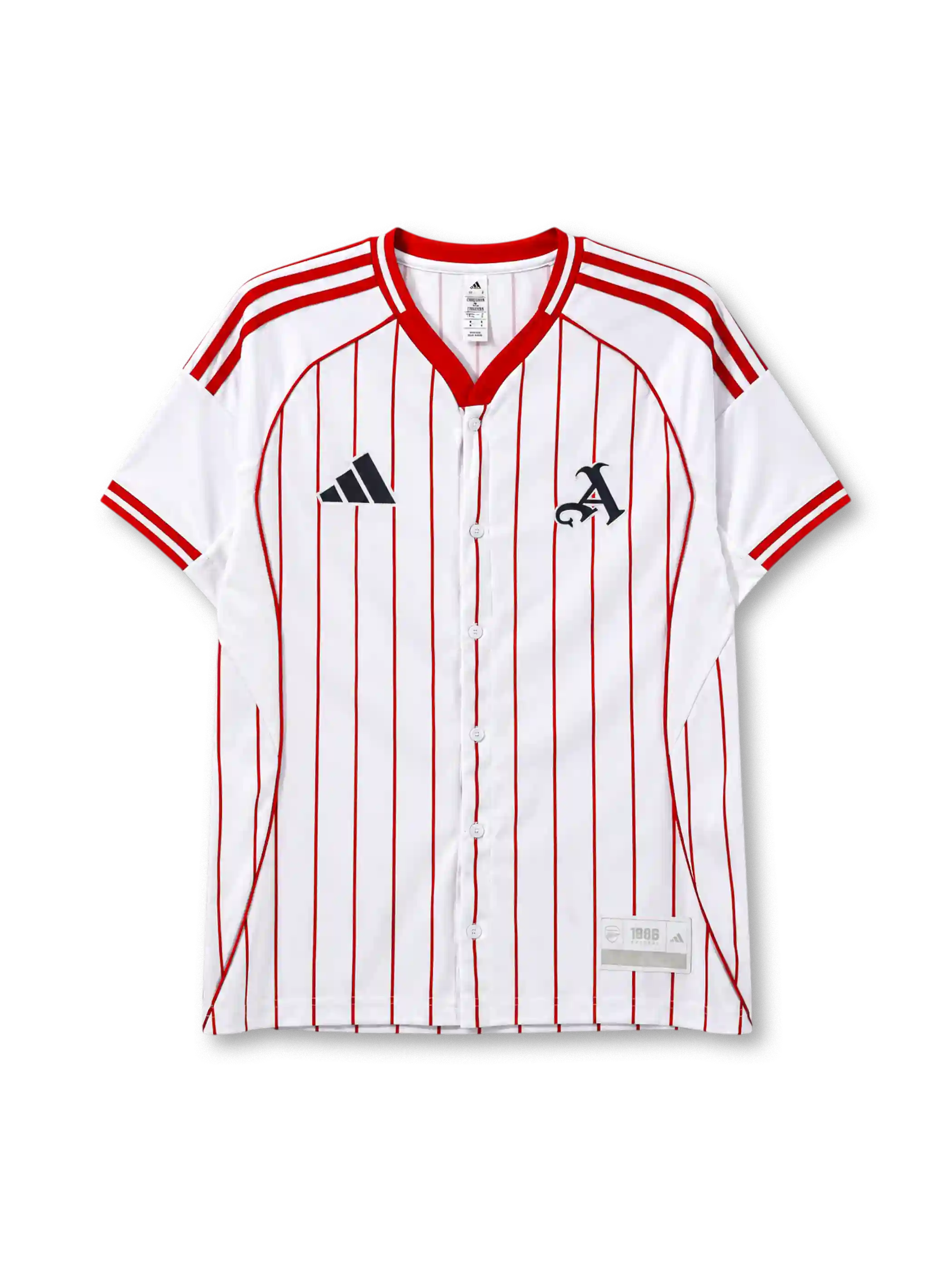 2025-26 アーセナル ベースボールジャージ adidas サッカーユニフォーム