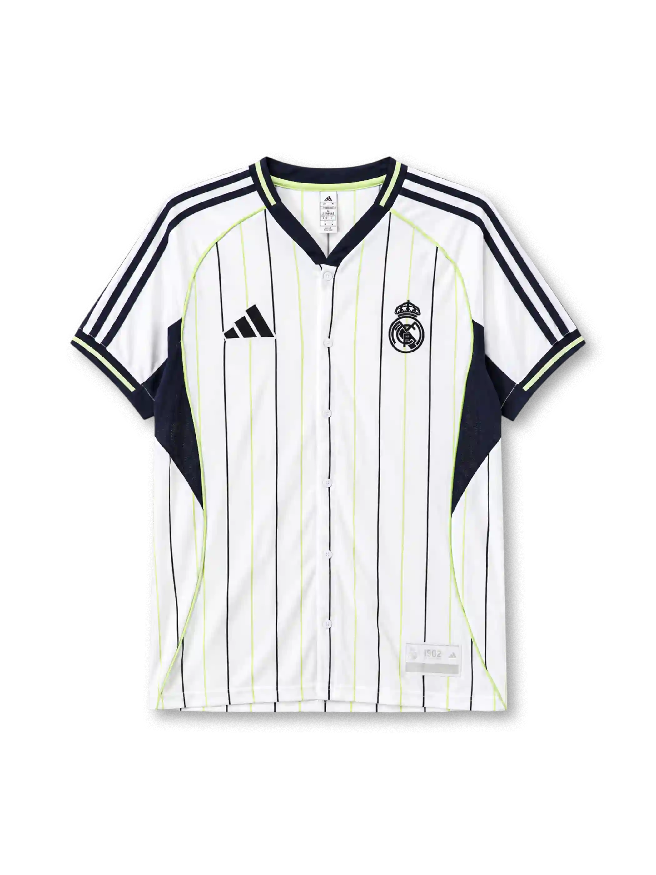 2025-26 レアル・マドリード ベースボールジャージ adidas サッカーユニフォーム