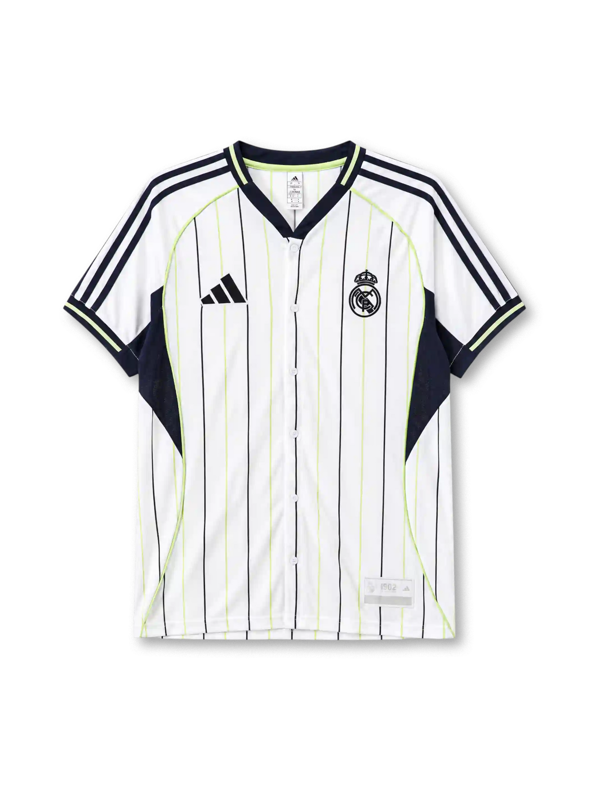 2025-26 レアル・マドリード ベースボールジャージ adidas サッカーユニフォーム
