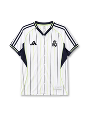 2025-26 レアル・マドリード ベースボールジャージ adidas サッカーユニフォーム