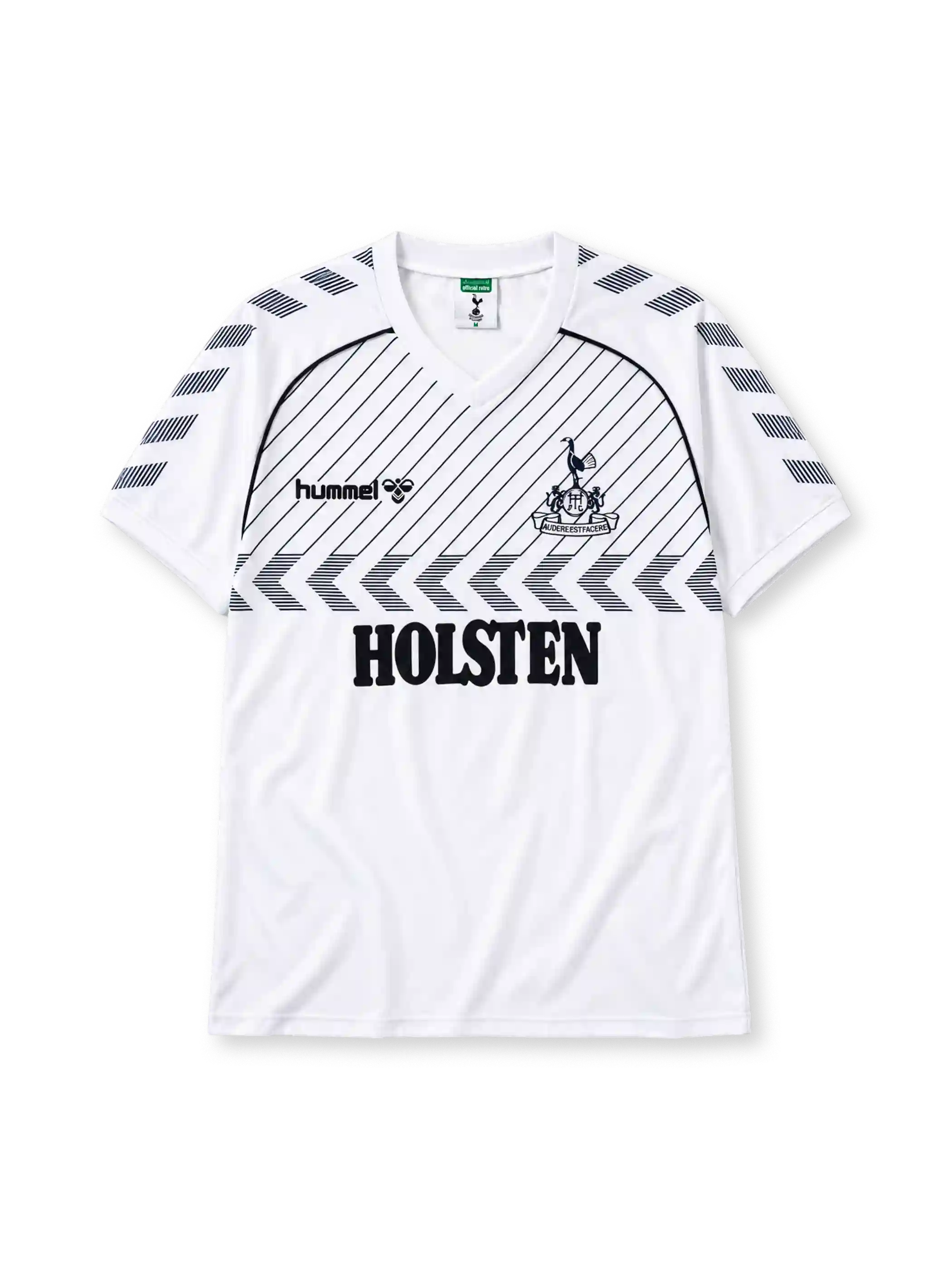 1986-87 トッテナム・ホットスパー ホームジャージ Hummel Holsten サッカーユニフォーム