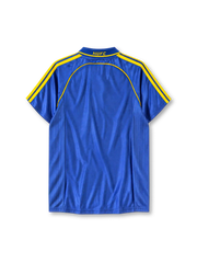 ニューカッスル・ユナイテッド 1998/00シーズン アウェイユニフォーム（adidas製、青地、Newcastle Brown Aleスポンサー）