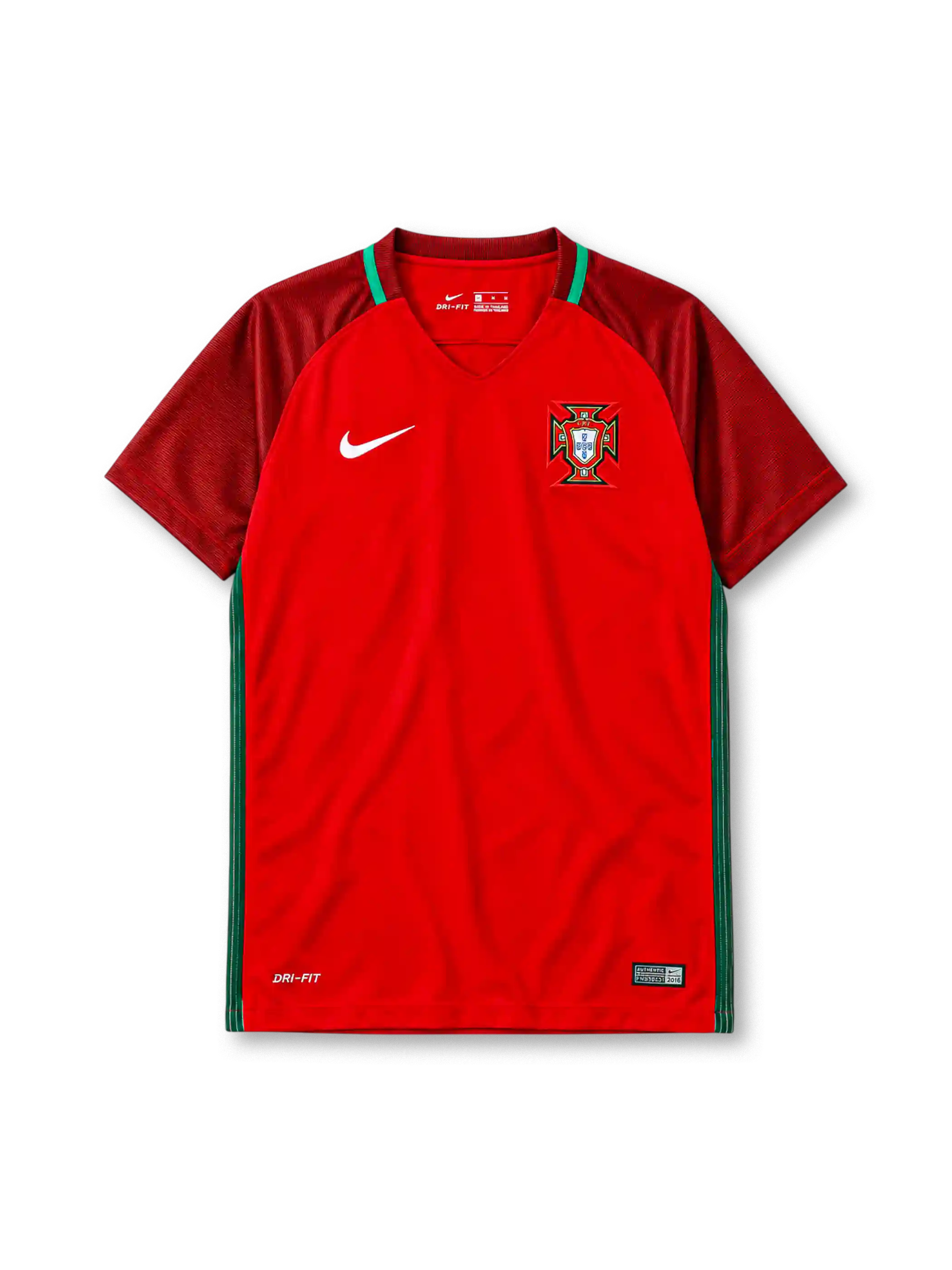 2016 ポルトガル代表 ホームジャージ Nike ユーロ サッカーユニフォーム