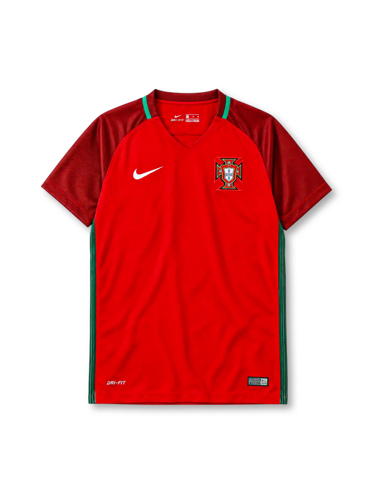 2016 ポルトガル代表 ホームジャージ Nike ユーロ サッカーユニフォーム