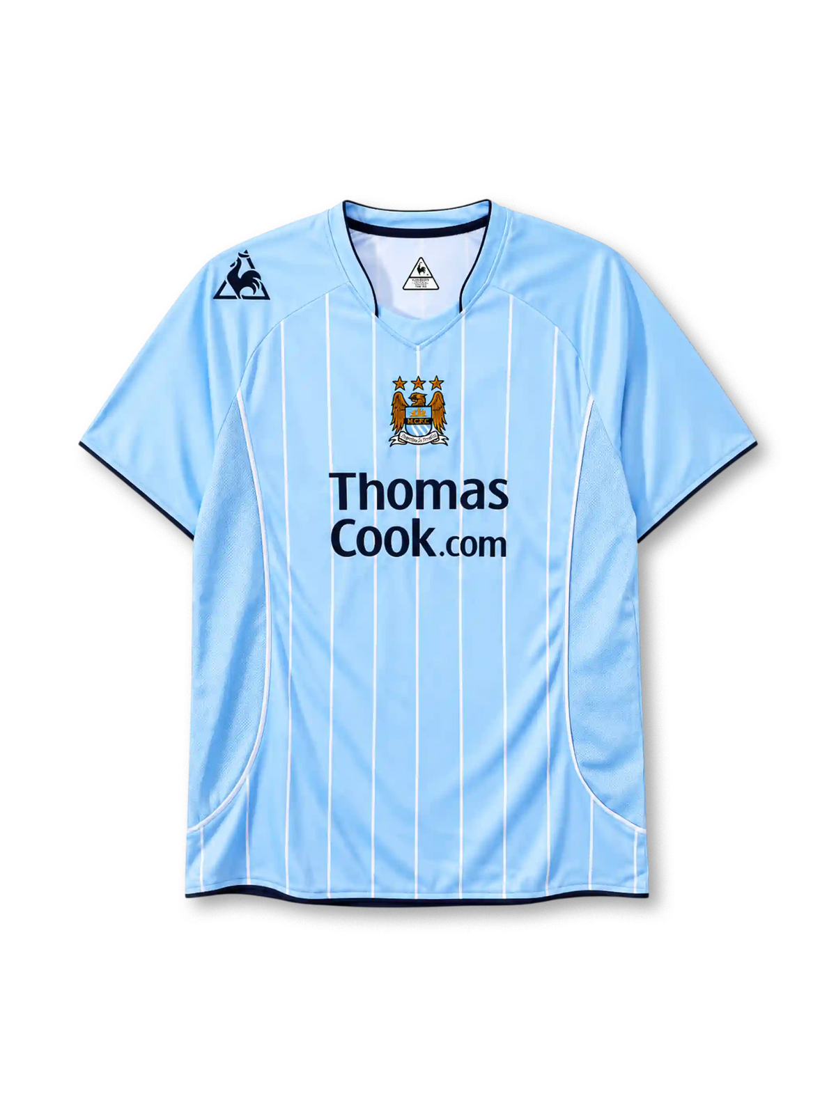 2007-08 マンチェスター・シティ ホームジャージ Le Coq Sportif Thomas Cook サッカーユニフォーム