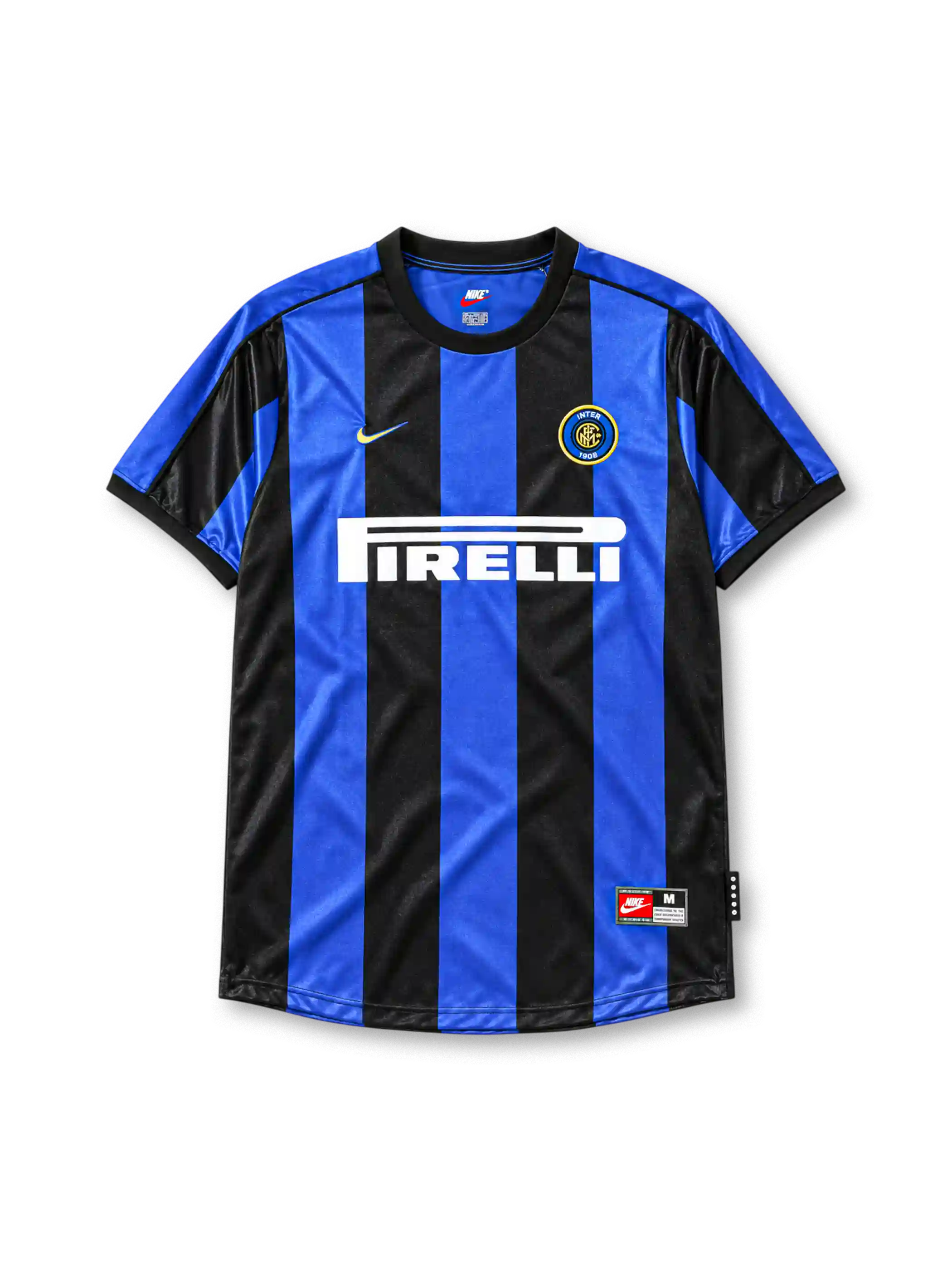 1999-2000 インテル・ミラノ ホームジャージ Nike Pirelli サッカーユニフォーム