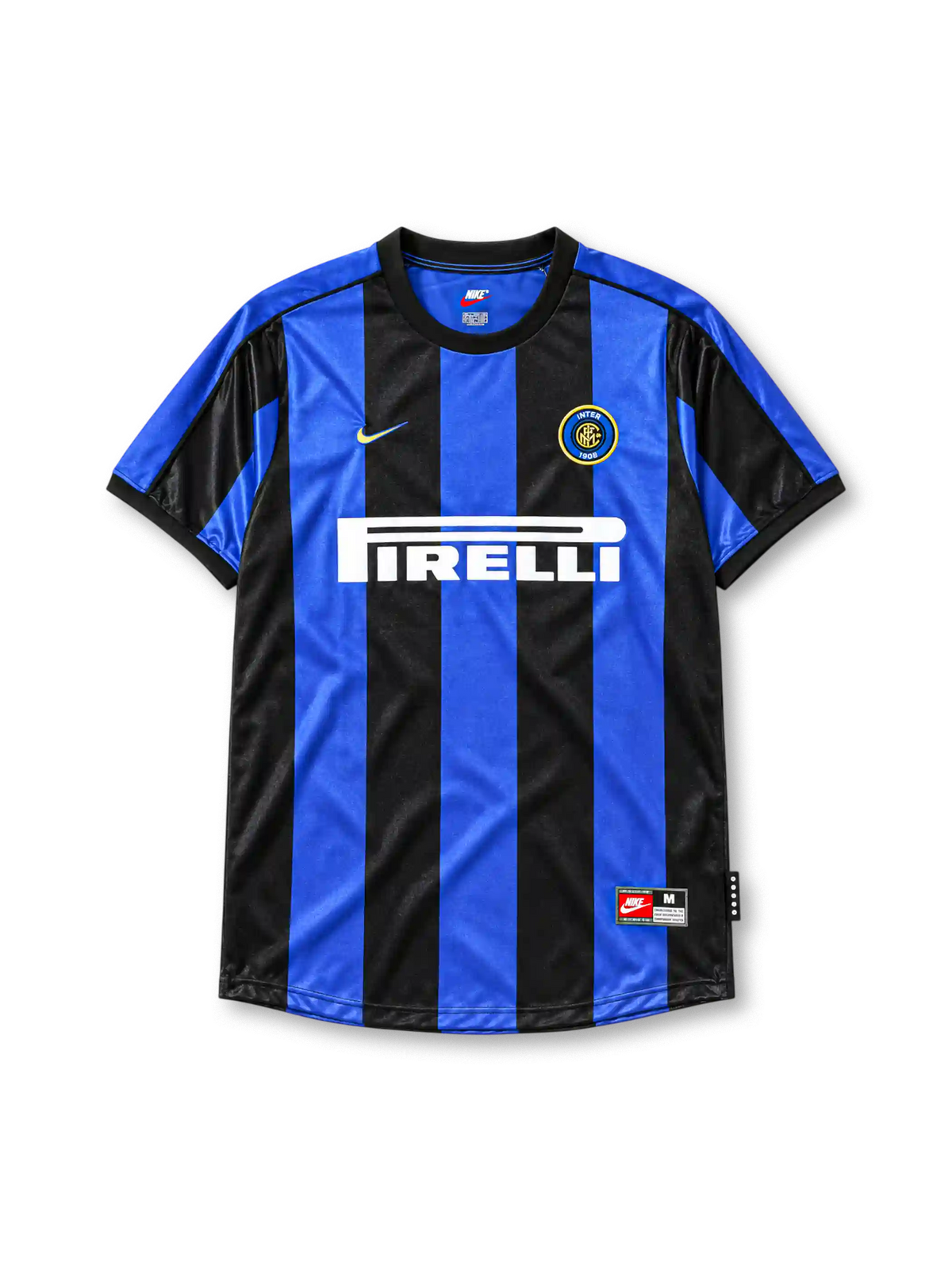 1999-2000 インテル・ミラノ ホームジャージ Nike Pirelli サッカーユニフォーム