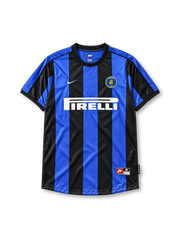 1999-2000 インテル・ミラノ ホームジャージ Nike Pirelli サッカーユニフォーム