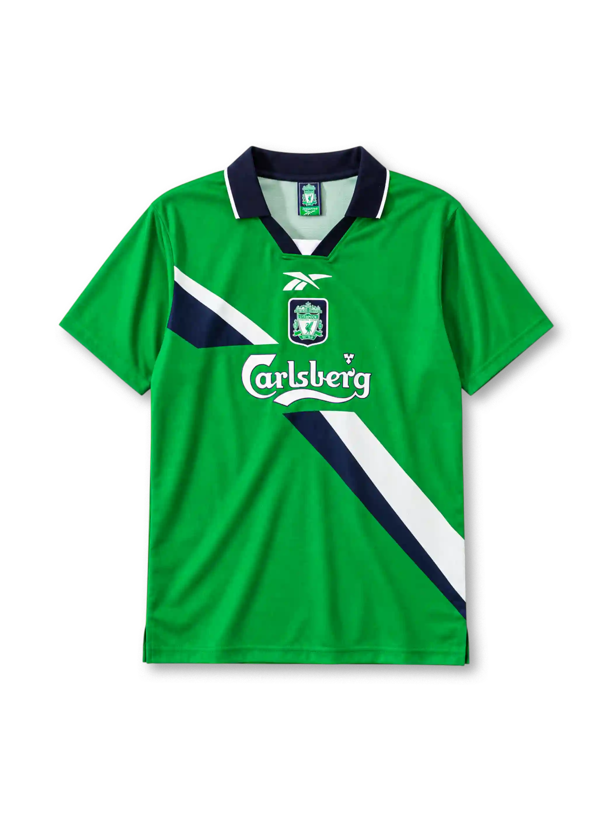 1999-2000 リヴァプール アウェイジャージ Reebok Carlsberg サッカーユニフォーム