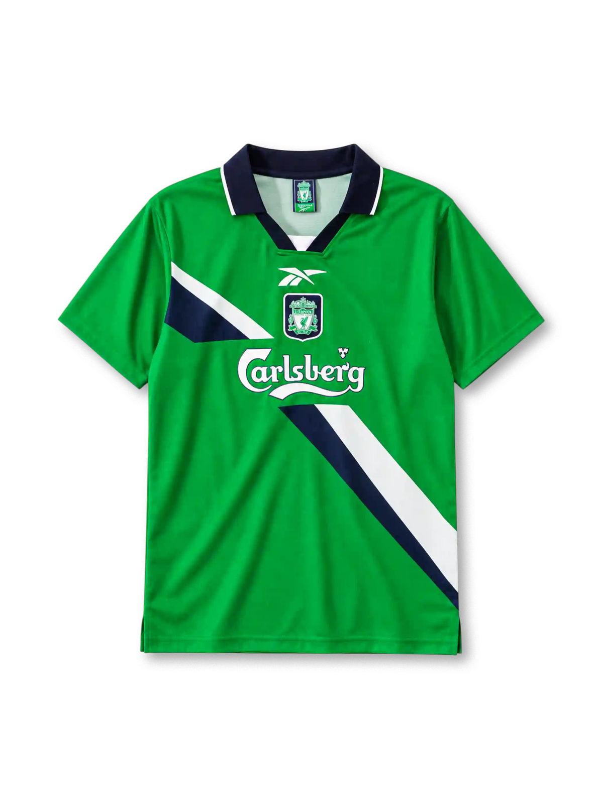 1999-2000 リヴァプール アウェイジャージ Reebok Carlsberg サッカーユニフォーム
