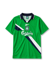 1999-2000 リヴァプール アウェイジャージ Reebok Carlsberg サッカーユニフォーム