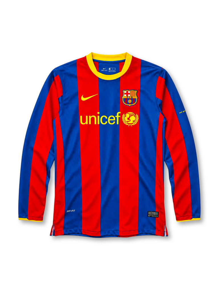 FCバルセロナ 2010/11 ホーム ユニフォーム-KICKO – KICKO JAPAN