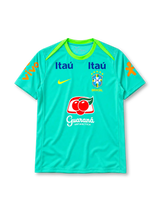ブラジル代表 2024 トレーニングシャツ アクアグリーン