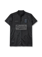 リヴァプール 1995-96 adidas Bringback スペシャルエディション ユニフォーム ブラック グランパ襟 Carlsbergロゴ入り