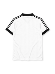 西ドイツ代表 1988/89シーズン ホームユニフォーム（adidas製、白地、国旗柄斜め帯）