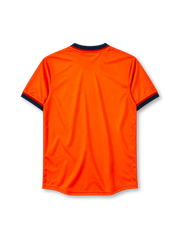 FCバルセロナ 1998/99シーズン サードユニフォーム（Nike製、オレンジ地、紺バンド）