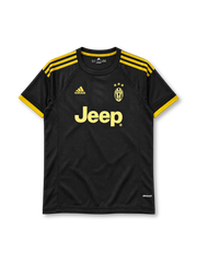 ユベントス 2015/16シーズン サードユニフォーム（adidas製、黒×金、3つ星エンブレム、Jeepスポンサー）