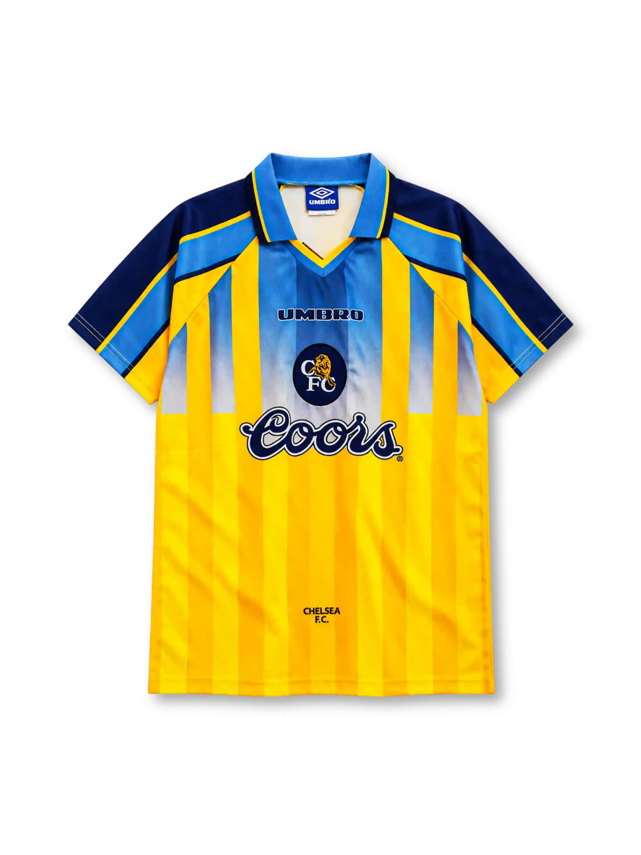 1996-97 チェルシー アウェイジャージ Umbro Coors サッカーユニフォーム