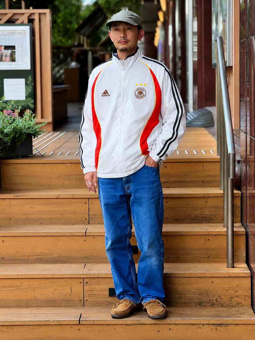 adidas FIFA サッカー日本代表2006ドイツW杯記念トラックジャケット L
