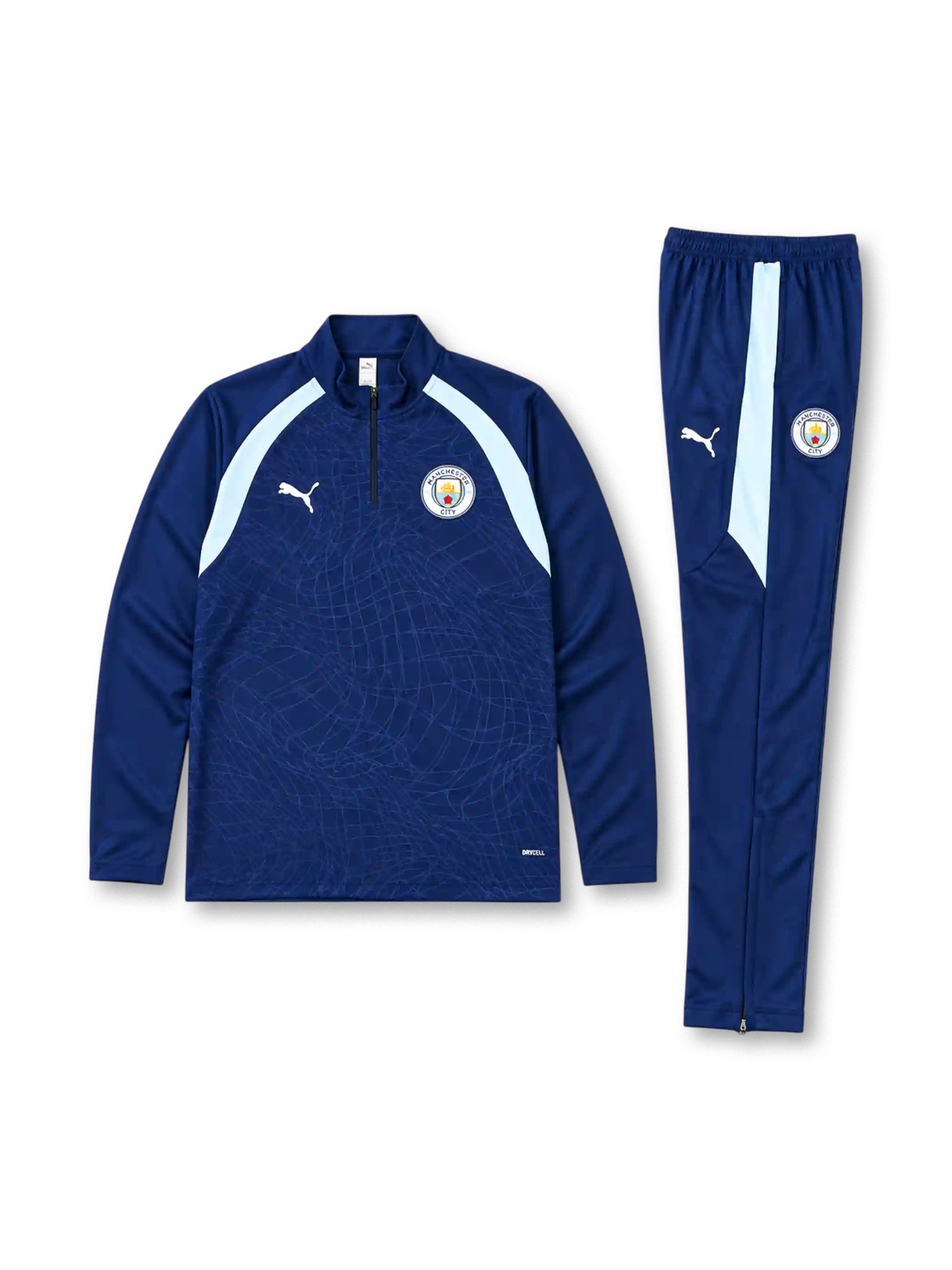 マンチェスター・シティ 2026-27 ロイヤルブルー ハーフジップ トレーニングセット PUMA