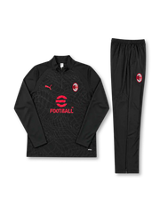 ACミラン 2026-27 ブラック ハーフジップ トレーニングセット ブラックパンツ PUMA