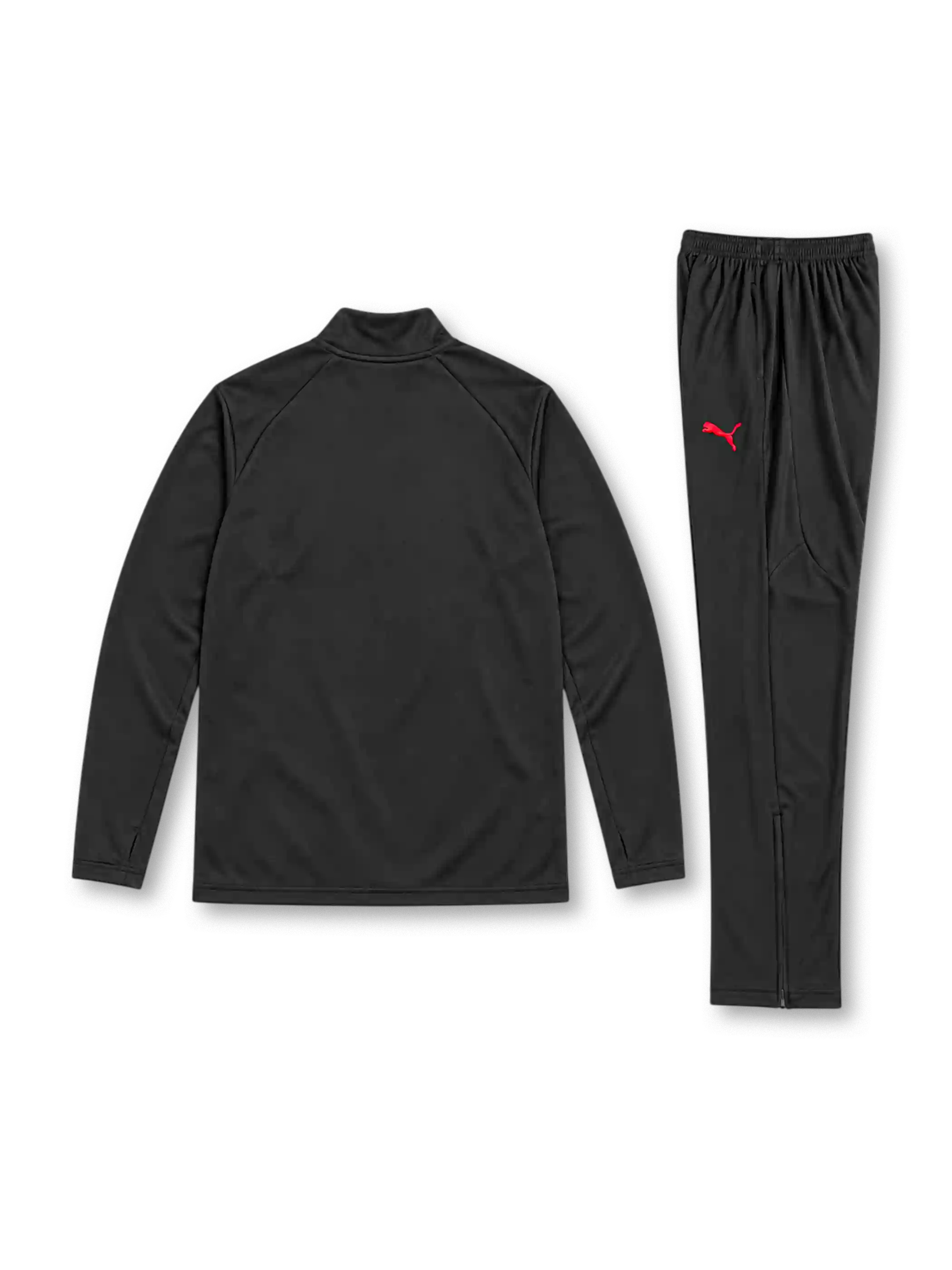 ACミラン 2026-27 ブラック ハーフジップ トレーニングセット ブラックパンツ PUMA